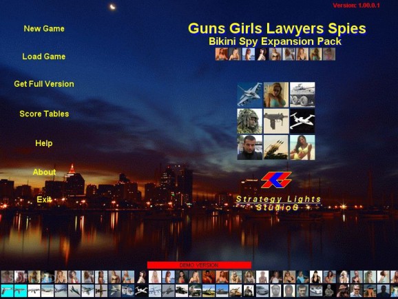GUNS GIRLS LAWYERS SPIES-Bikini Spy Edition screenshot
