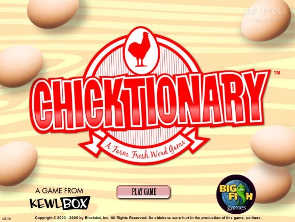 Chicktionary screenshot