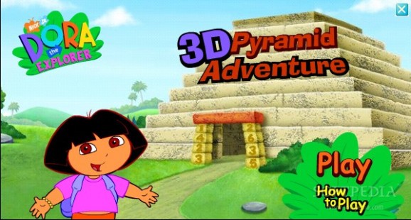 Dora's 3D Pyramid Adventure screenshot