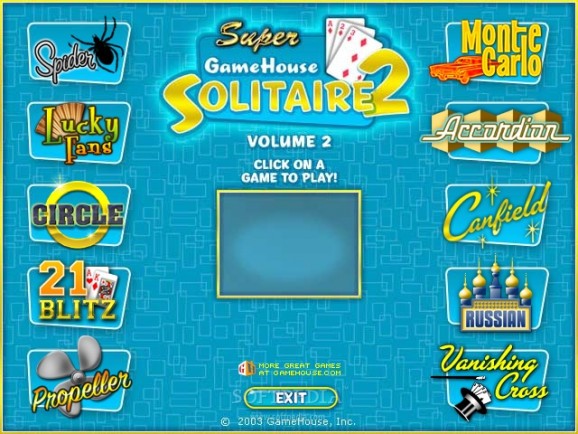 Super GameHouse Solitaire Vol. 2 screenshot