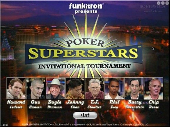 Poker Superstars Invitational screenshot
