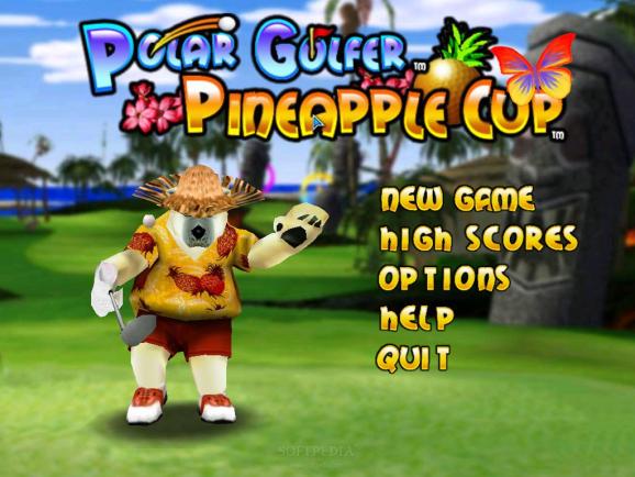 Polar Golfer Pineapple Cup screenshot