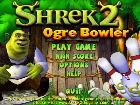 Shrek 2: Ogre Bowler screenshot