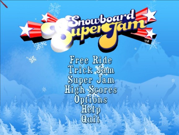 Snowboard SuperJam screenshot