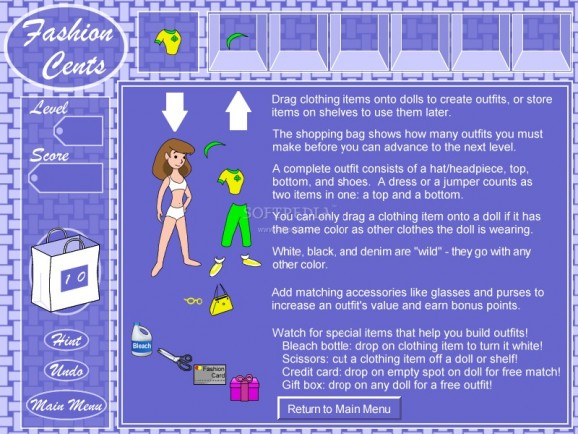 Fashion Cents Deluxe screenshot