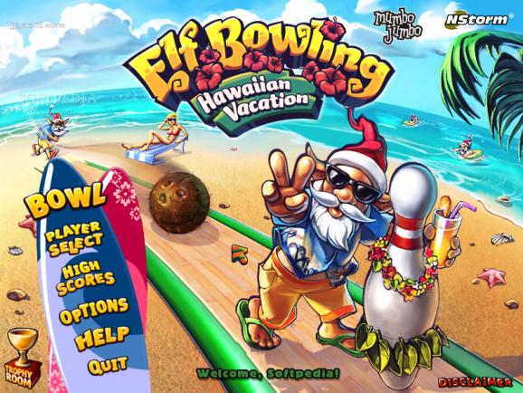 Elf Bowling: Hawaiian Vacation screenshot