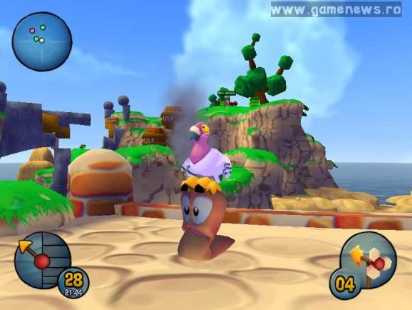 Worms 3D English Demo screenshot