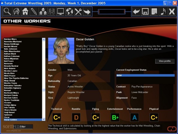 Total Extreme Wrestling 2005 screenshot