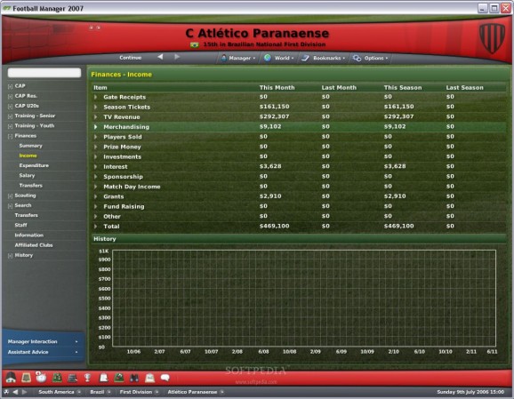 Football Manager 2007 Demo/Trial screenshot