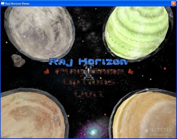 Raj Horizon Alpha Demo screenshot