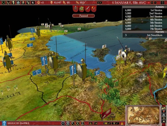 Europa Universalis: Rome Demo screenshot