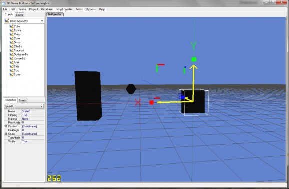 3D Game Builder screenshot