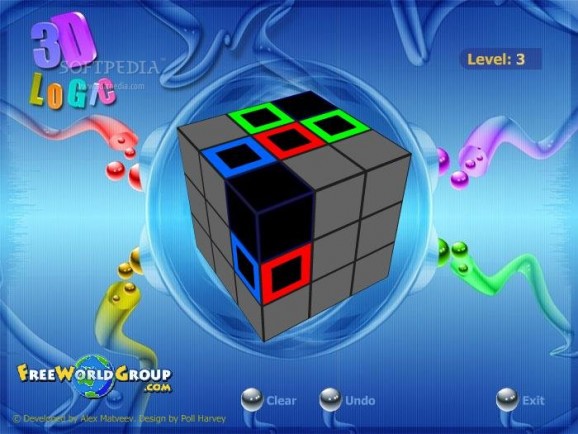 3D Logic Game screenshot