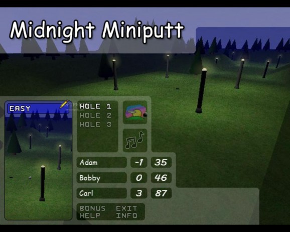 3D Midnight Miniputt screenshot