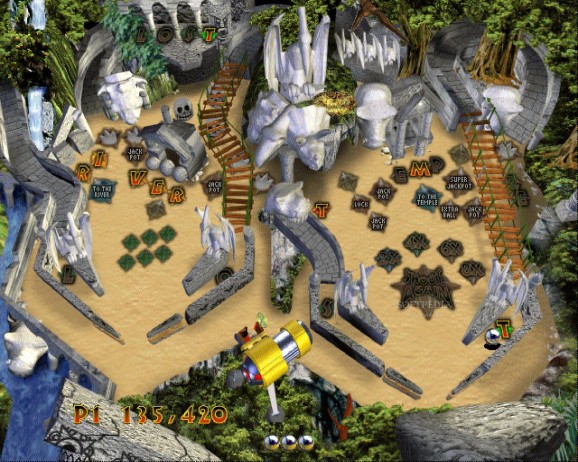 3D Ultra Pinball: The Lost Continent Demo screenshot