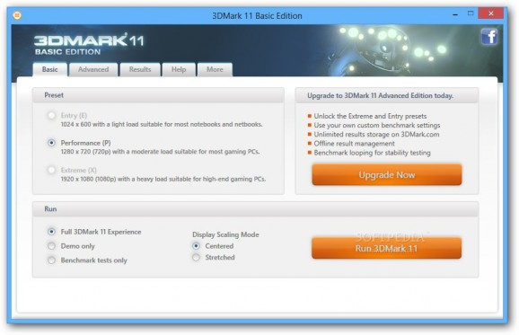 3DMark 11 Basic Edition screenshot