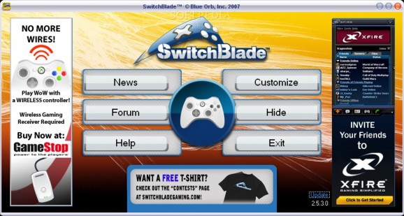 Switchblade screenshot