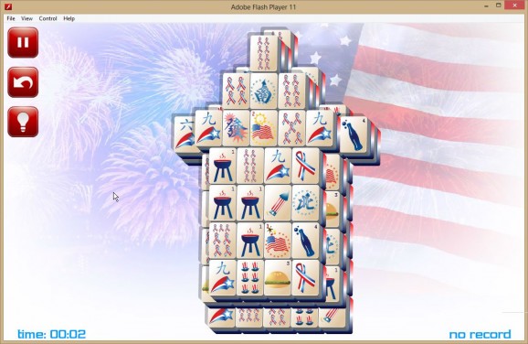 4th of July Firework Mahjong screenshot