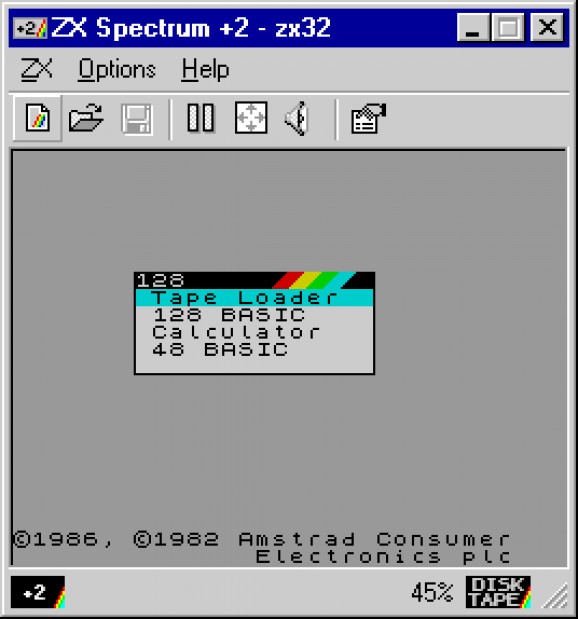ZX Spectrum Emulator screenshot