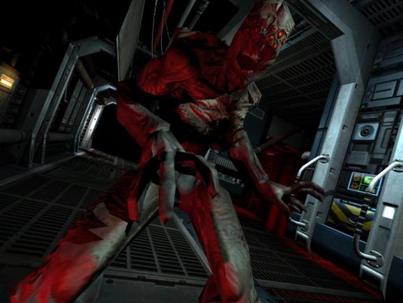 Doom 3 Mod - Four Weapon Flashlight screenshot