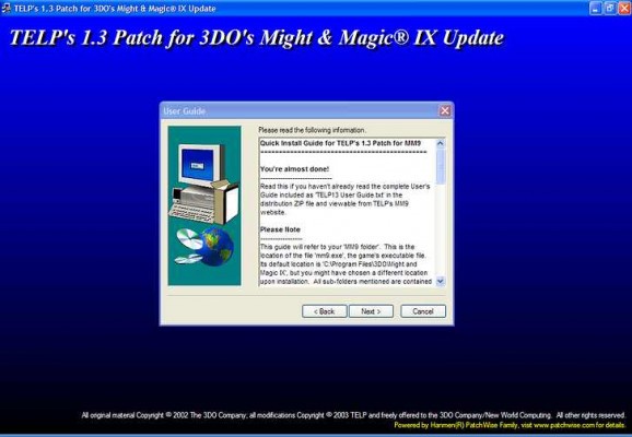 Might and Magic IX v1.03 Patch screenshot