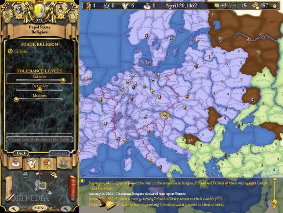 Europa Universalis II screenshot