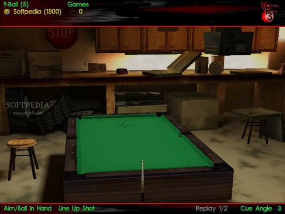 Virtual Pool 3 Patch screenshot