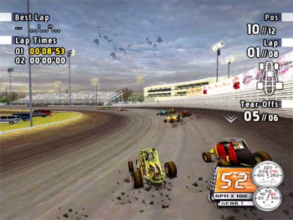 Sprint Cars: Road to Knoxville Demo screenshot