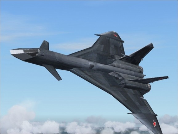 Microsoft Flight Simulator 2004 Addon - MiG-31 Firefox screenshot