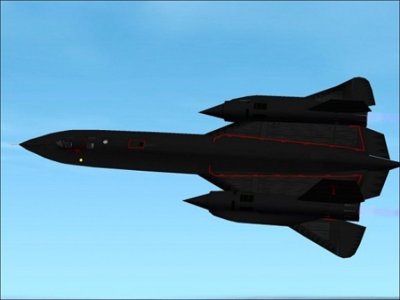 Microsoft Flight Simulator 2004 Addon - Lockheed SR-71A Blackbird screenshot