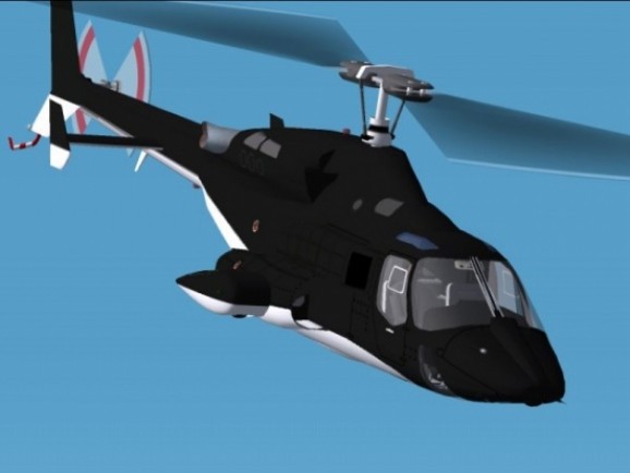 Microsoft Flight Simulator 2004 Addon - Airwolf screenshot