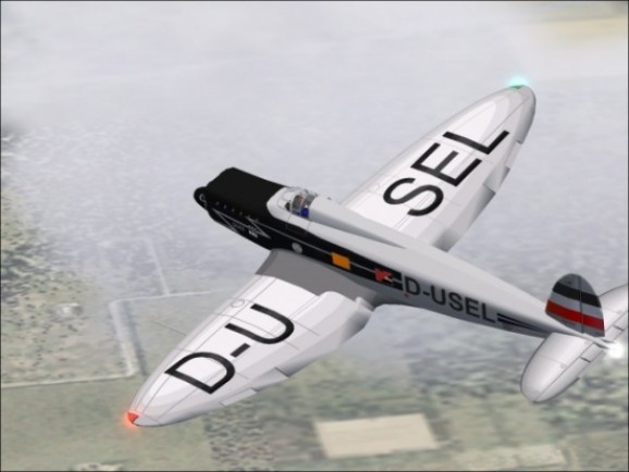 Microsoft Flight Simulator 2004 Addon - Heinkel He 70 G-1 Blitz screenshot