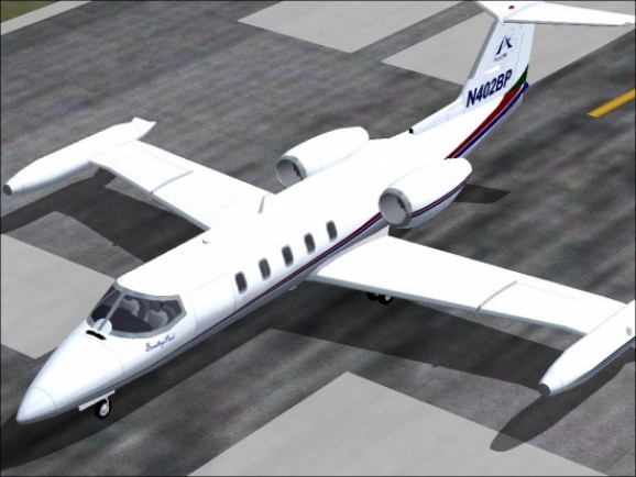 Microsoft Flight Simulator 2004 Addon - Bombardier Learjet 35 screenshot