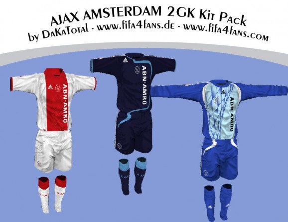 FIFA 07 - Ajax Amsterdam 2GK Kit Pack 2008 screenshot