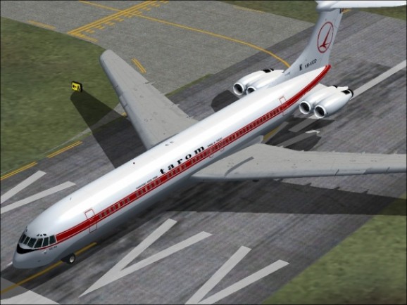 Microsoft Flight Simulator 2004 Addon - Tarom Vickers VC-10 screenshot