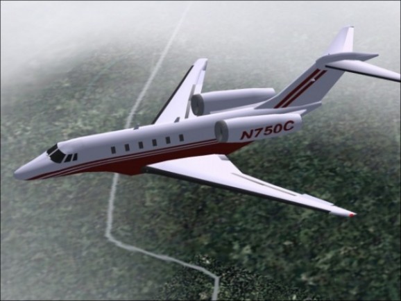 Microsoft Flight Simulator 2004 Addon - Cessna Citation X screenshot