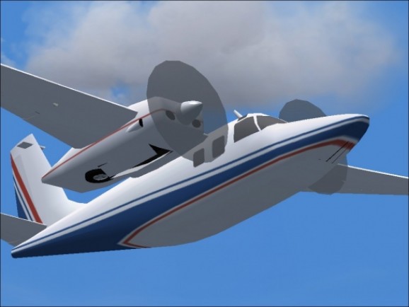 Microsoft Flight Simulator 2004 Addon - Rockwell Aero Commander 500S screenshot