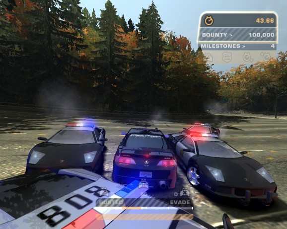 Need for Speed: Most Wanted - Lamborghini Murcielago Pursuit Add-on screenshot