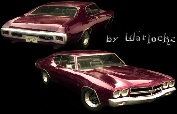 Need for Speed: Most Wanted - Chevrolet Chevelle SS 454 Cowl Induction Add-on screenshot