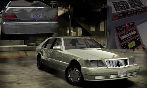 Need for Speed: Most Wanted - Mercedes Benz S 600 Elegance Add-on screenshot