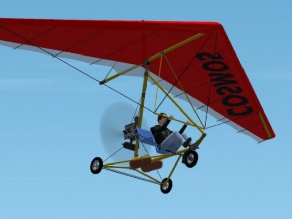 Microsoft Flight Simulator 2004 Addon - Cosmos Ultralight Trike screenshot