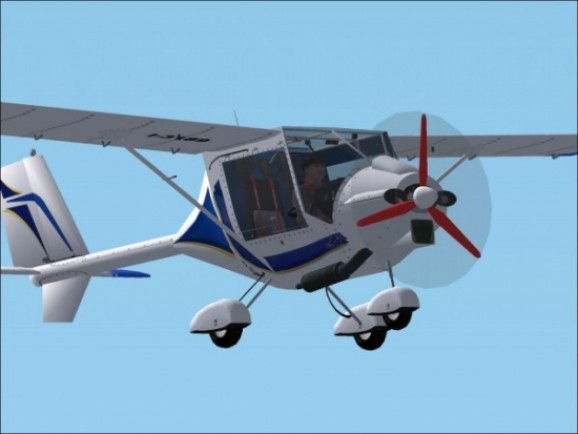 Microsoft Flight Simulator 2004 Addon - Fly Synthesis Storch 582 CL screenshot