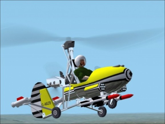 Microsoft Flight Simulator 2004 Addon - "Little Nellie" Wallis Autogyro screenshot