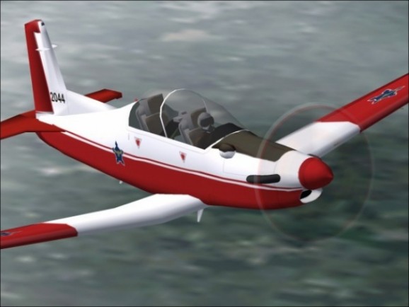 Microsoft Flight Simulator 2004 Addon - Pilatus PC-7 MKII Astra screenshot