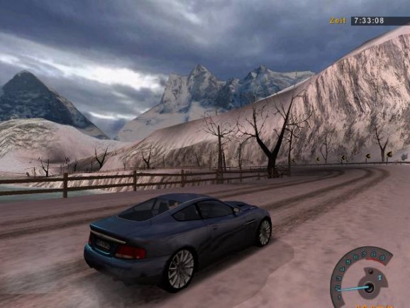Need For Speed Hot Pursuit 2 - Alpine Winter Track screenshot