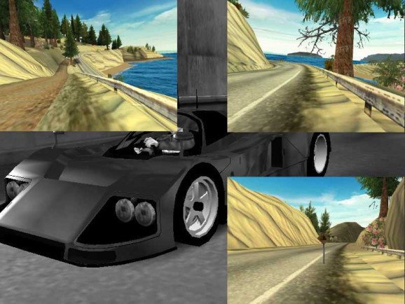 Need For Speed Hot Pursuit 2 - Sand Dune Park Track screenshot
