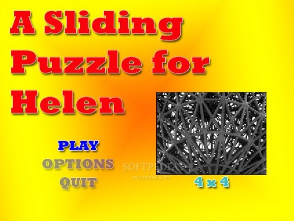 A Sliding-Puzzle For Helen screenshot