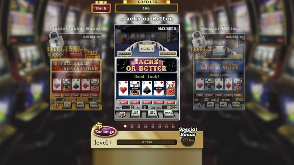 AE Video Poker for Windows 8 screenshot