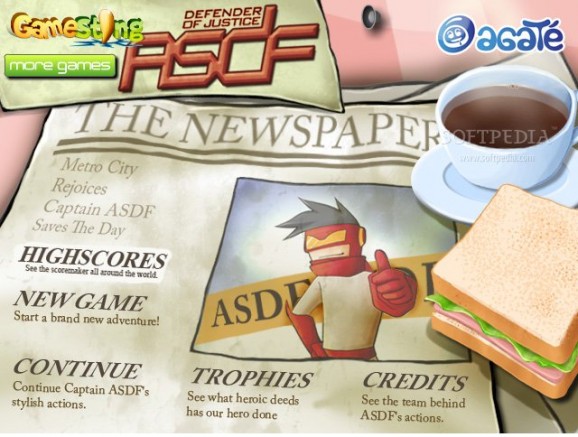 ASDF Hero screenshot