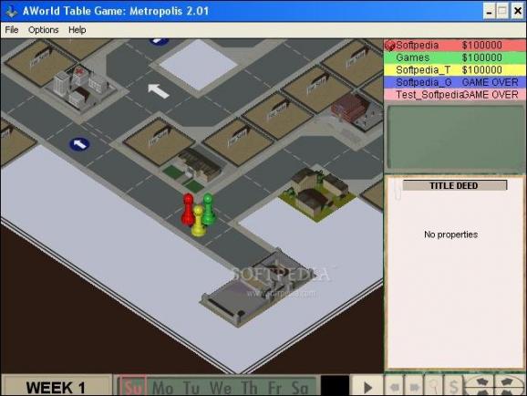 AWorld Table game: Metropolis screenshot